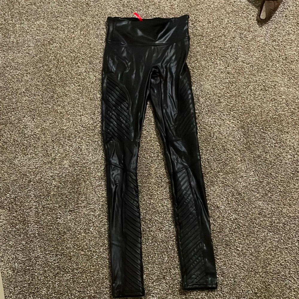 Spanx black leggings